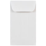 JAM Paper #3 Coin Envelope, 2 1/2" x 4 1/4", White, 1000/Carton (01623183B)
