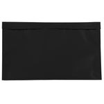 JAM Paper 6.125 x 9.5 Booklet Foil Envelopes with Self-Adhesive Closure, Black, 25/Pack (1323282)