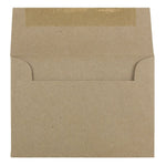 JAM Paper 4Bar Kraft A1 Invitation Envelopes, 3.625 x 5.125, Brown Kraft Paper Bag, Bulk 1000/Carton (LEKR900SFB)
