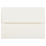 JAM Paper A7 Foil Lined Invitation Envelopes, 5.25 x 7.25, Ecru with Gold Foil, 25/Pack (2354150)