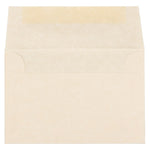 JAM Paper 4Bar A1 Parchment Invitation Envelopes, 3.625 x 5.125, Natural Recycled, 25/Pack (900795107)