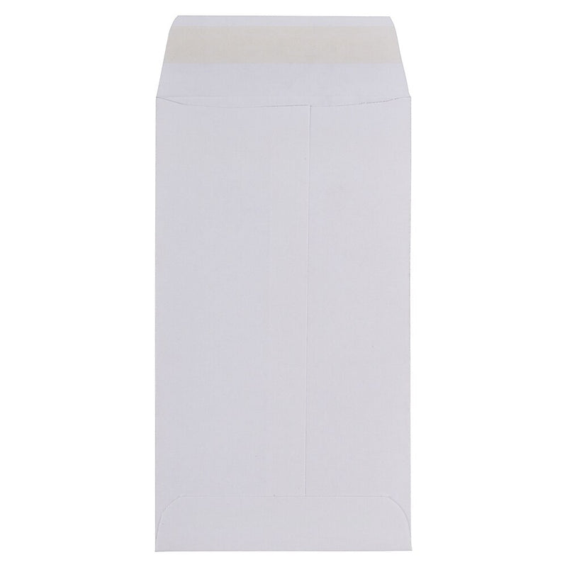 JAM Paper #6 Coin Business Envelopes, 3.375 x 6, White, Bulk 1000/Carton (01623184B)