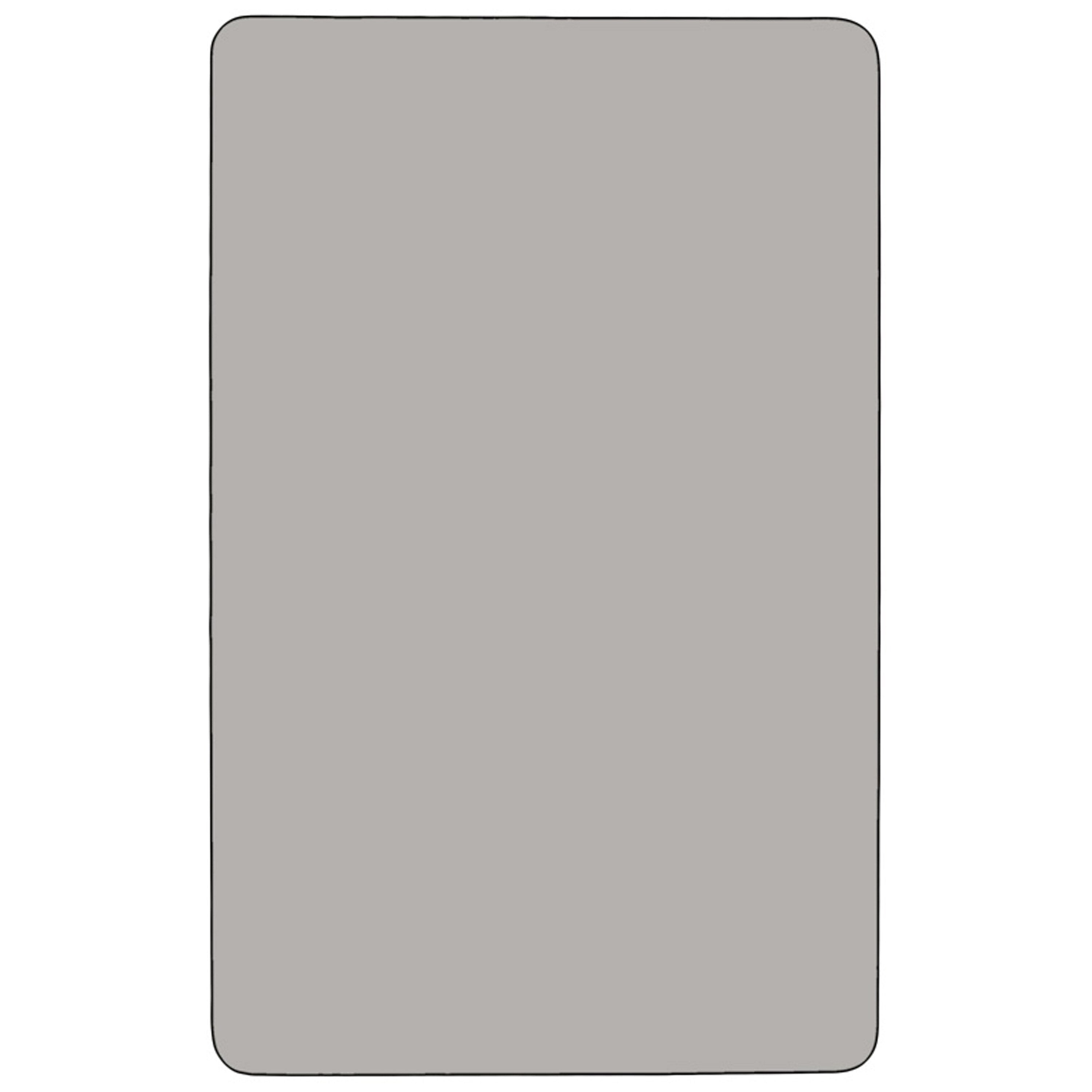 Flash Furniture Wren Rectangular Activity Table, 30'' x 48'', Height Adjustable, Gray (XUA3048RECGYHP)