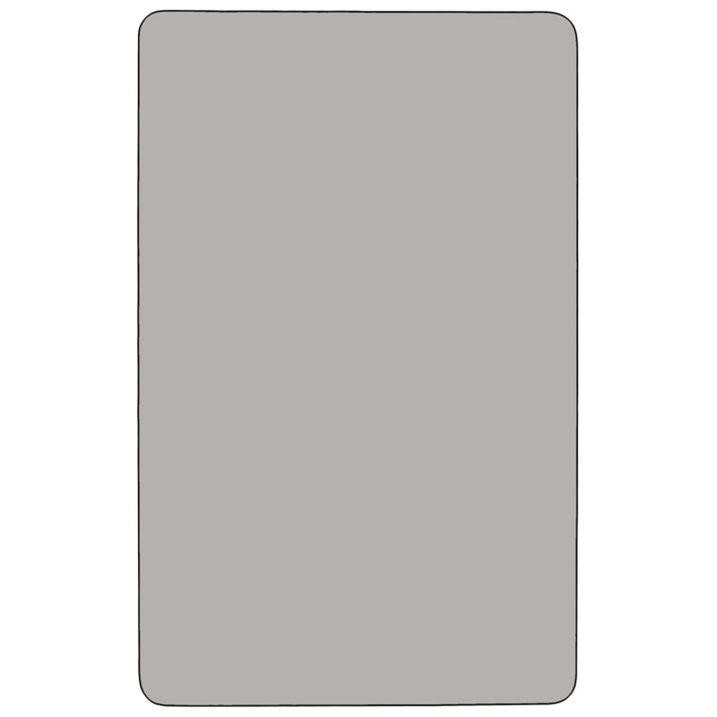 Flash Furniture Wren Rectangular Activity Table, 30'' x 48'', Height Adjustable, Gray (XUA3048RECGYHP)