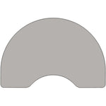 Flash Furniture Wren Kidney Activity Table, 48" x 96", Height Adjustable, Gray (XUA4896KIDGYHA)