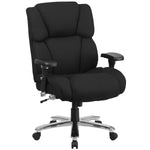 sh Furniture HERCULES Series Fabric Swivel 24/7 Intensive Use Big & Tall Executive Office Chair, Black (GO2149)