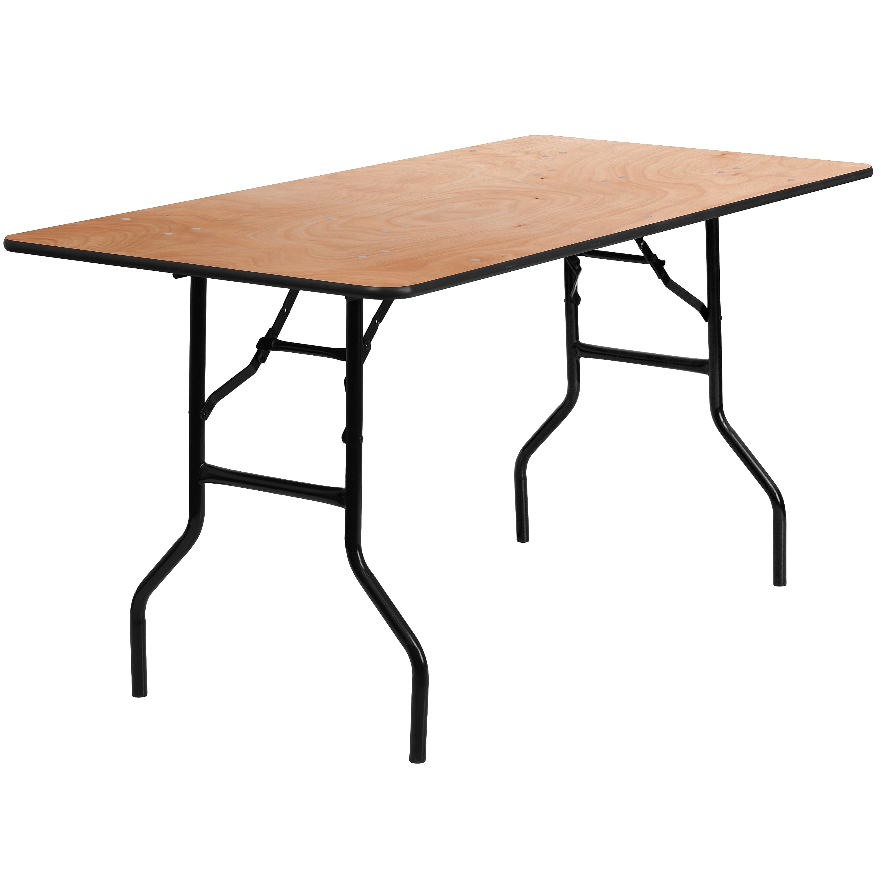 Flash Furniture Gael Folding Table, 60" x 30", Natural (YTWTFT30X60TBL)