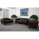 Flash Furniture Hercules LeatherSoft Guest Chair, Brown (1111BN)