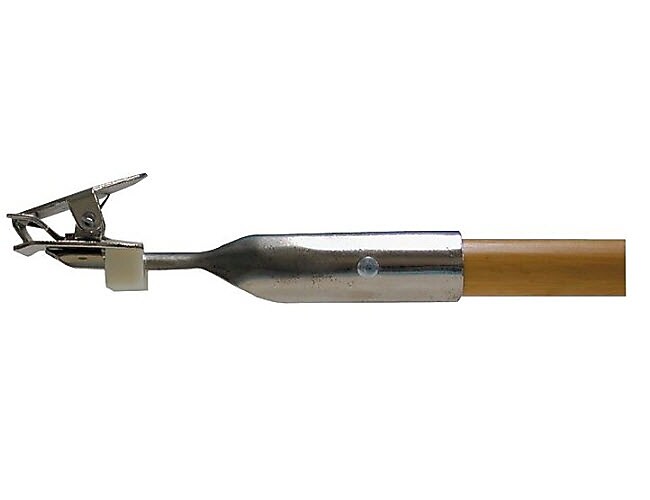 Magnolia Brush 54" Dust Mop Handle, Brown/Silver (455-DM-60)