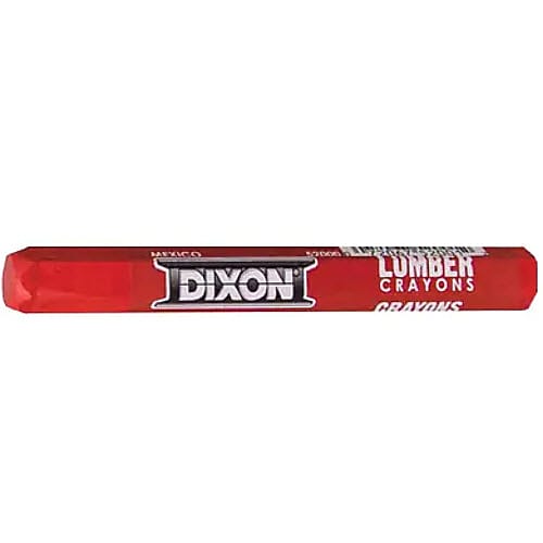 Ticonderoga Lumber Crayons, Red