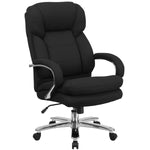 Flash Furniture HERCULES Series Ergonomic Fabric Executive Big & Tall Chair, 500 lb. Capacity, Black (GO2078)