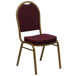 Flash Furniture Hercules Contemporary Metal Dining Chair, Gold Frame (FDC03AGEFE1679)