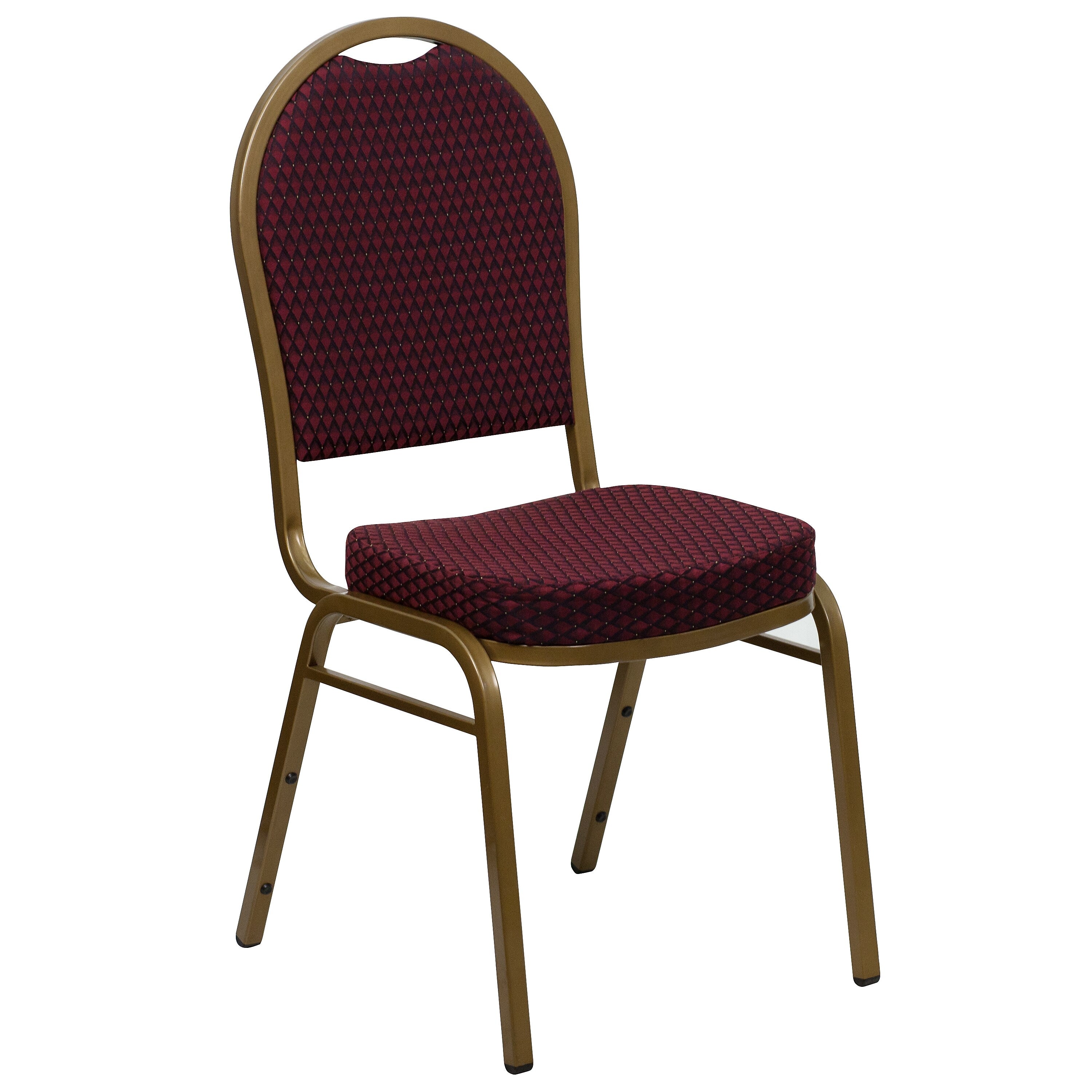 Flash Furniture Hercules Contemporary Metal Dining Chair, Gold Frame (FDC03AGEFE1679)