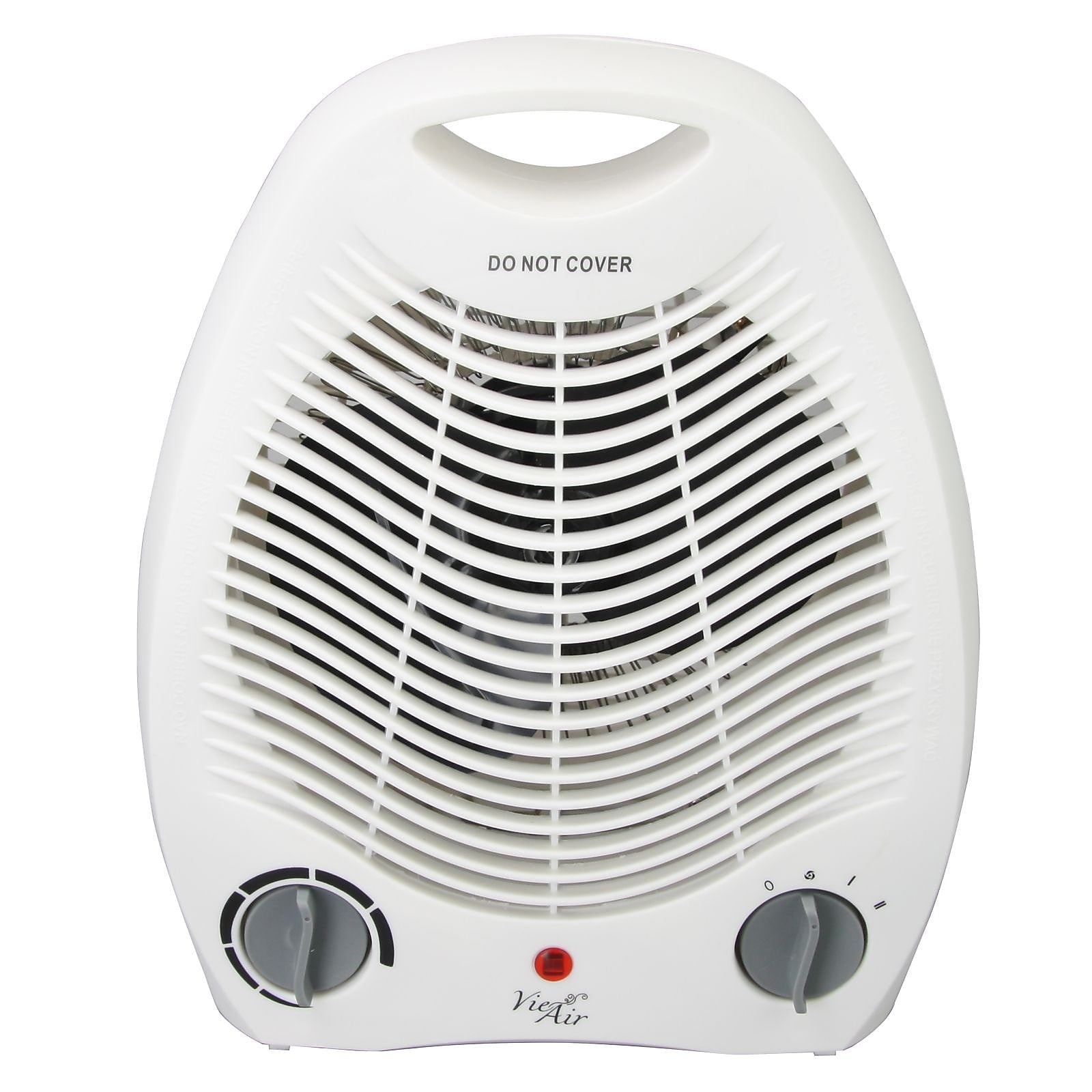 Vie Air 1500-Watt Portable Ceramic Electric Heater, White (VA-207C)