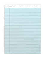TOPS Prism+ Notepads, 8.5" x 11.75", Wide, Blue, 50 Sheets/Pad, 12 Pads/Pack (TOP63120)