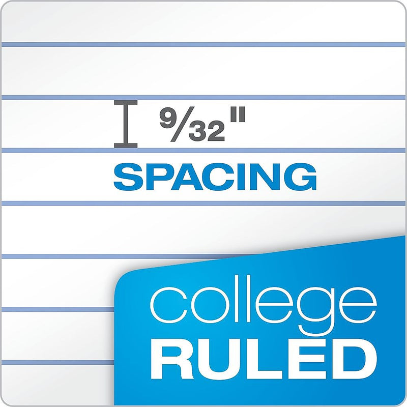 Oxford 1-Subject Notebooks, 6" x 9.5", College Ruled, 80 Sheets, Blue (65121)