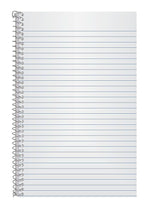 Oxford 1-Subject Notebooks, 6" x 9.5", College Ruled, 80 Sheets, Blue (65121)