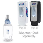 PURELL Advanced 70% Alcohol Foaming Hand Sanitizer Refill for ADX-12 Dispenser, 1200 mL., 3/Pack (8805-03)