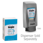 GOJO Supro Max Liquid Hand Soap Refill for PRO TDX Dispenser, Citrus Scent, 2000 ml., 4/Carton (7272-04)