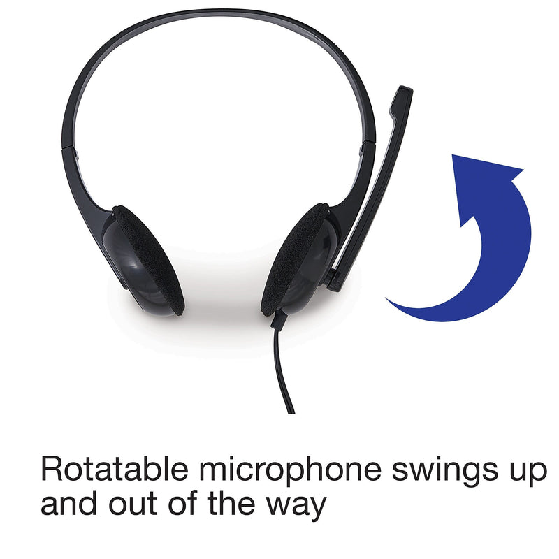 Verbatim Stereo Headset, Over-the-Head, Black (70721)