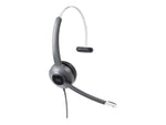 Cisco 521 Wired Single Mono Headset, On Ear, Gray (CP-HS-W-521-USB=)