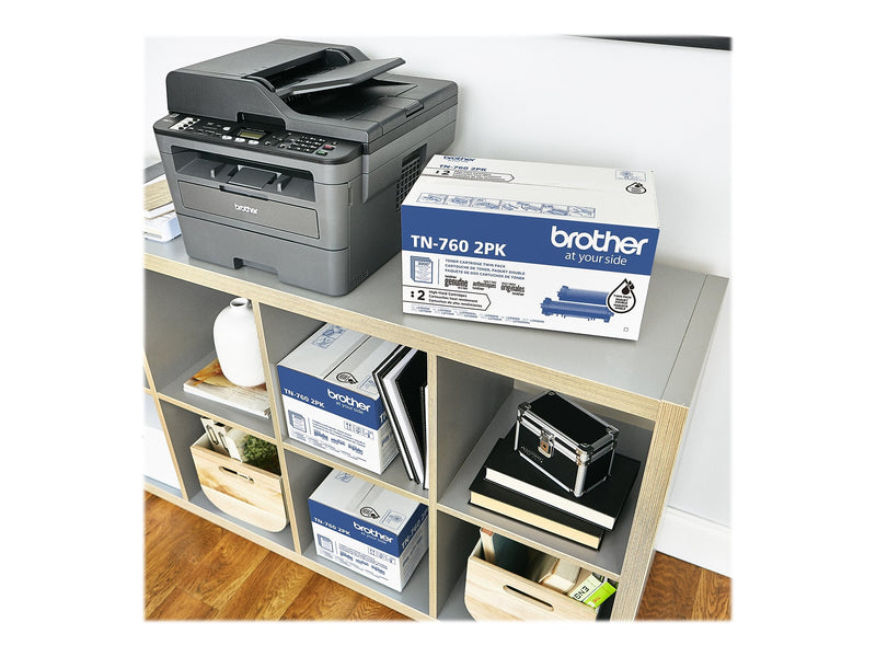 Brother TN7602PK Black High Yield Toner Cartridge