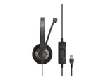EPOS IMPACT SC 30 USB ML Mono Headset, On Ear, Black (1000550)