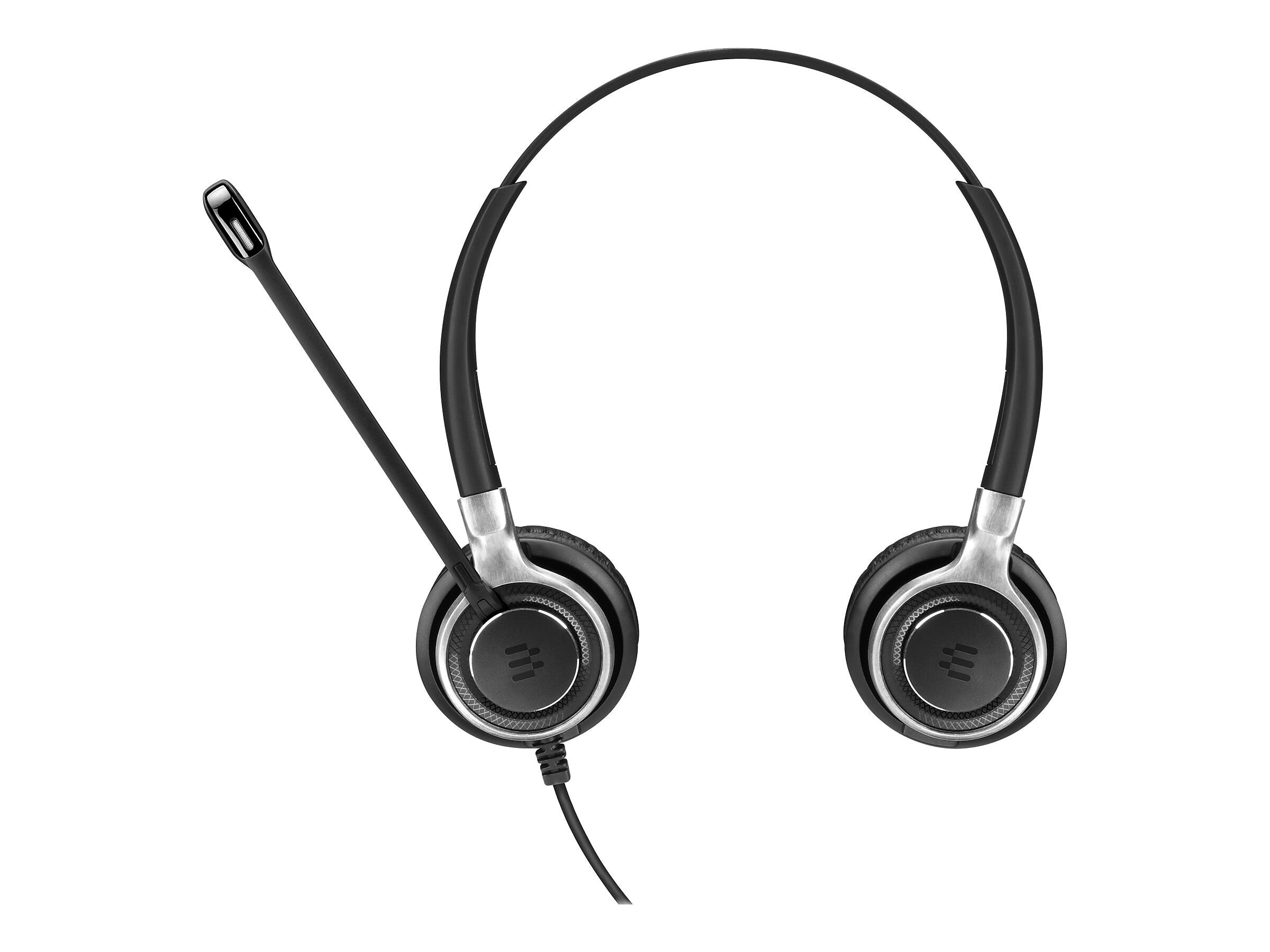 EPOS IMPACT SC 660 Stereo Headset, On Ear, Black with Silver (1000555)