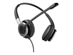 EPOS IMPACT SC 660 Stereo Headset, On Ear, Black with Silver (1000555)