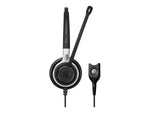 EPOS IMPACT SC 660 Stereo Headset, On Ear, Black with Silver (1000555)