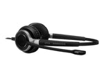 EPOS IMPACT SC 660 Stereo Headset, On Ear, Black with Silver (1000555)