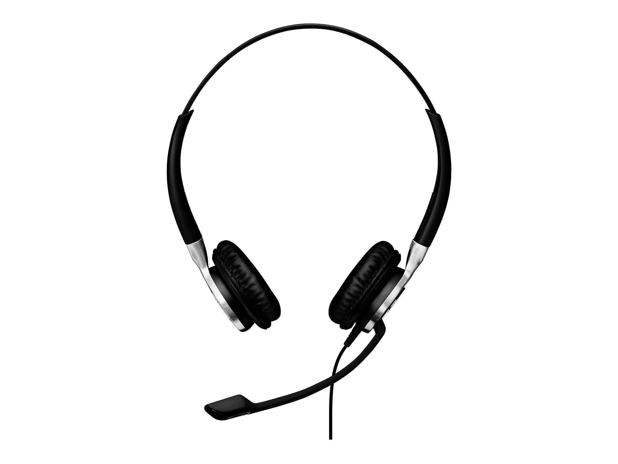 EPOS IMPACT SC 665 USB Stereo Computer Headset, On Ear, Black/Silver (1000645)