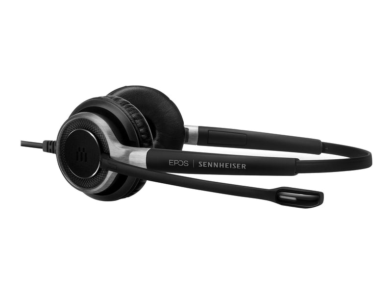 EPOS IMPACT SC 665 USB Stereo Computer Headset, On Ear, Black/Silver (1000645)