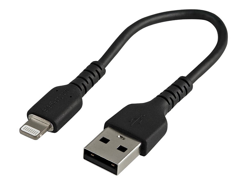 StarTech.com Lightning USB Cable for iPhone/iPad/iPod Touch, Black (RUSBLTMM15CMB)