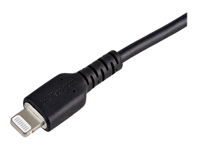 StarTech.com Lightning USB Cable for iPhone/iPad/iPod Touch, Black (RUSBLTMM15CMB)
