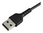 StarTech.com Lightning USB Cable for iPhone/iPad/iPod Touch, Black (RUSBLTMM15CMB)