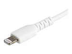StarTech.com Lightning USB Cable for iPhone/iPad/iPod Touch, White (RUSBLTMM15CMW)