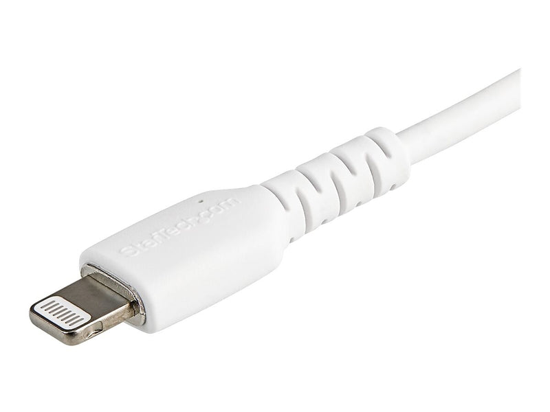 StarTech.com Lightning USB Cable for iPhone/iPad/iPod Touch, White (RUSBLTMM15CMW)