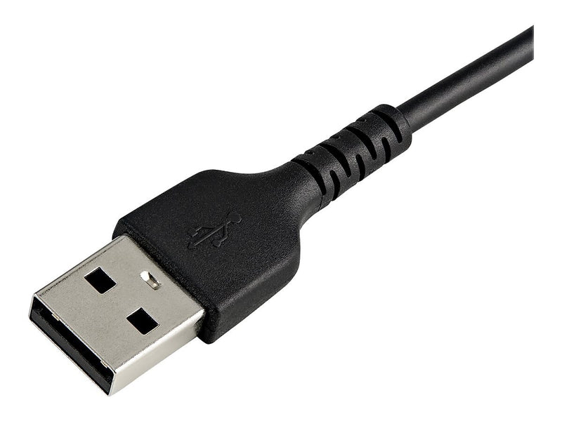 StarTech.com Lightning USB Cable for iPhone/iPad/iPod Touch, Black (RUSBLTMM30CMB)