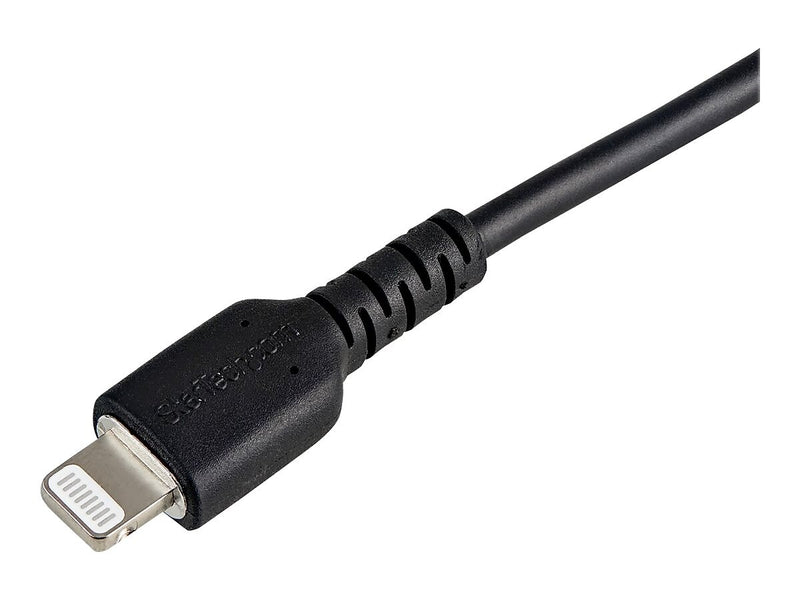StarTech.com Lightning USB Cable for iPhone/iPad/iPod Touch, Black (RUSBLTMM30CMB)