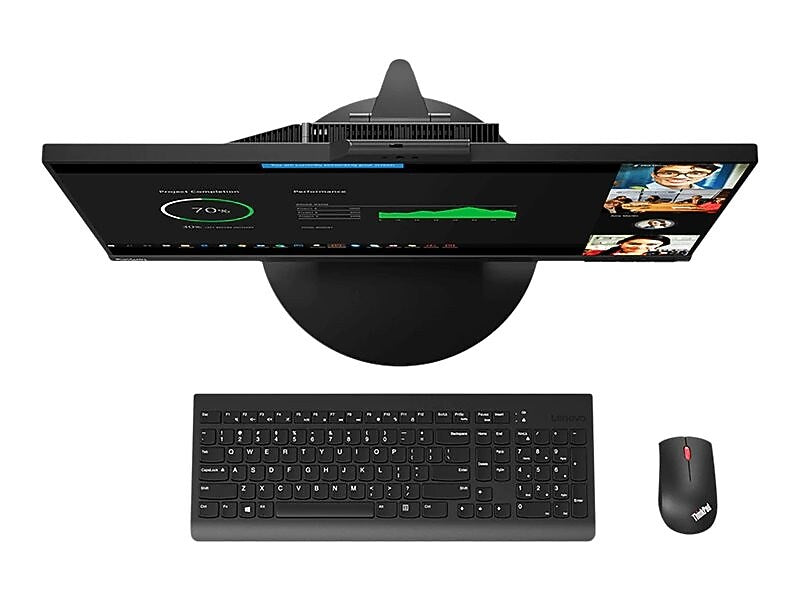 Lenovo ThinkCentre Tiny-in-One 27" LED Monitor, Black (11JHRAR1US)