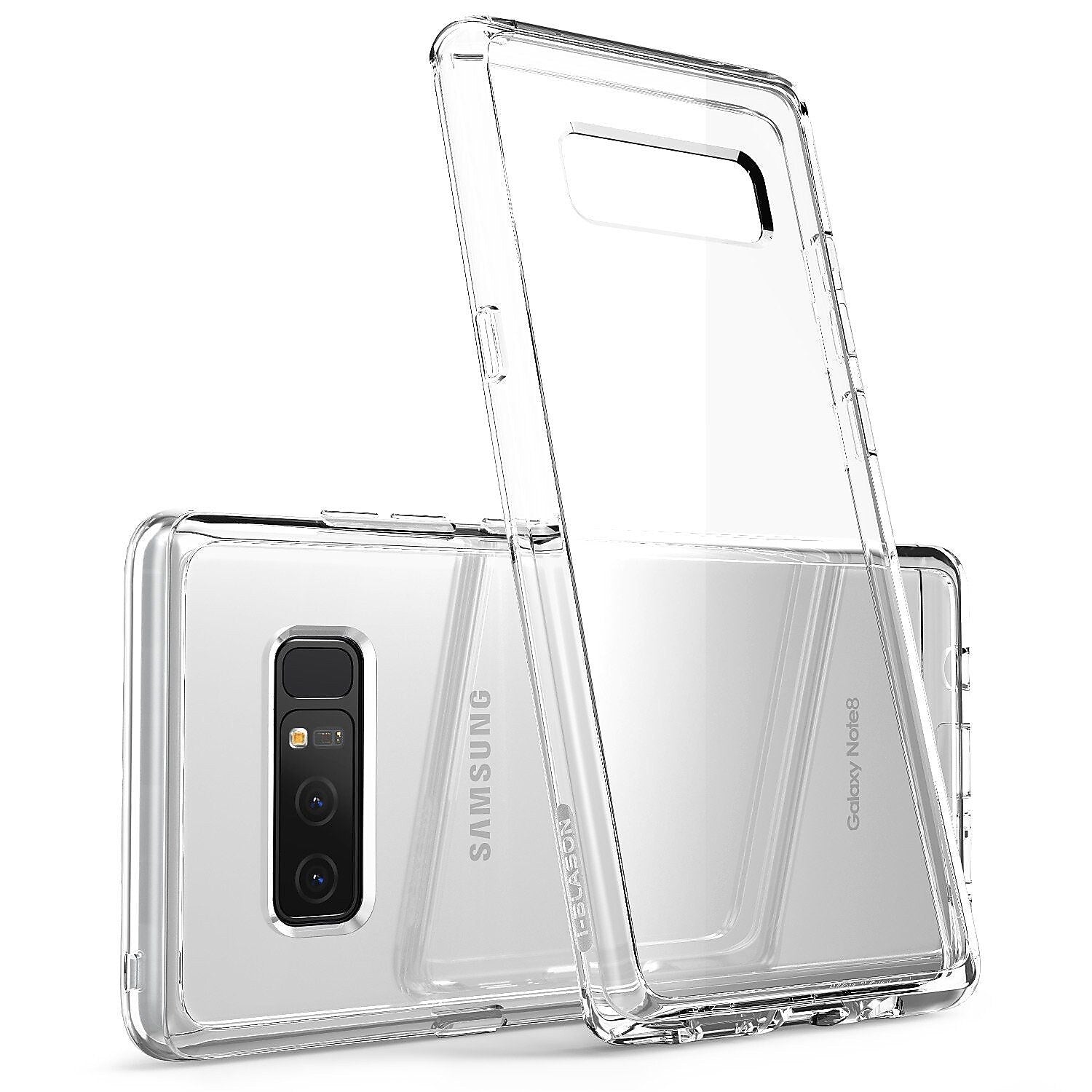 I-Blason Halo Series Clear Case for Samsung Galaxy Note 8, Clear (BNOTE8-HALO-CLR)