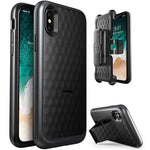 i-Blason Gold Case for iPhone X (IPHX-ARES-BK/GD)