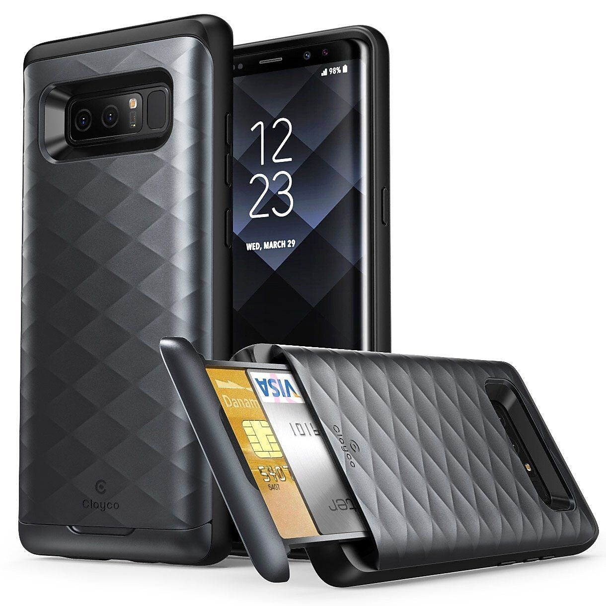 Clayco Argo series case for Samsung Galaxy Note 8,RoseGold (CL-NOT8-ARGO-RG)
