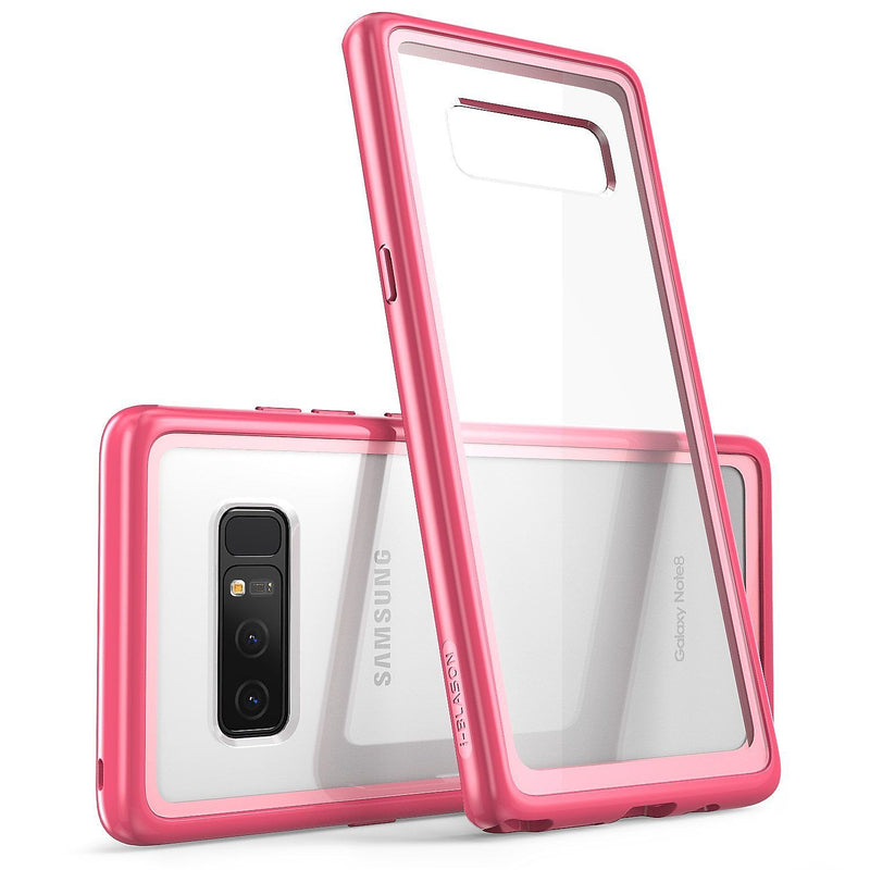 I-Blason Halo Series Clear Case for Samsung Galaxy Note 8, Pink (BNOTE8-HALO-PNK)