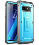 SUPCASE Unicorn Beetle Pro for Samsung Galaxy Note 8, Blue/Gray (SNOT8-UBPR-B/GY)