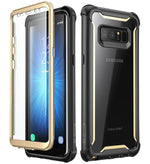 i-Blason Ares Series hybrid Case for Samsung Galaxy Note 8, Black/Green (B-NOT8-ARES-B/G)