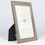 Lawrence Frames 4"W x 6"H Turner Gold and Glitter Metal Picture Frame (702446)
