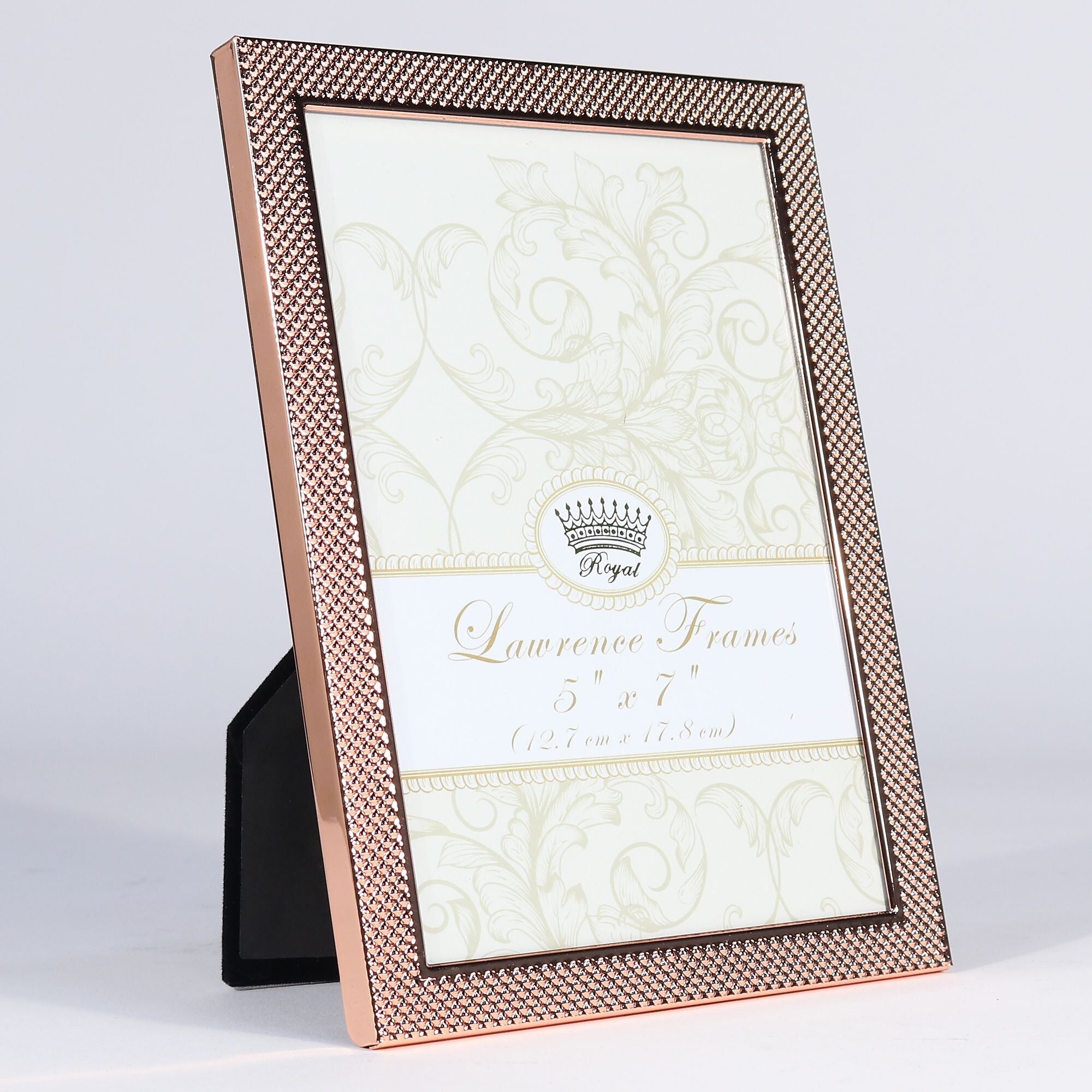 Lawrence Frames 5"W x 7"H Fawn Pin Dot Pattern Copper Picture Frame (702557)