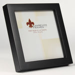 Lawrence Frames 4" x 4" Black Wood Picture Frame - Gallery Collection (755544)